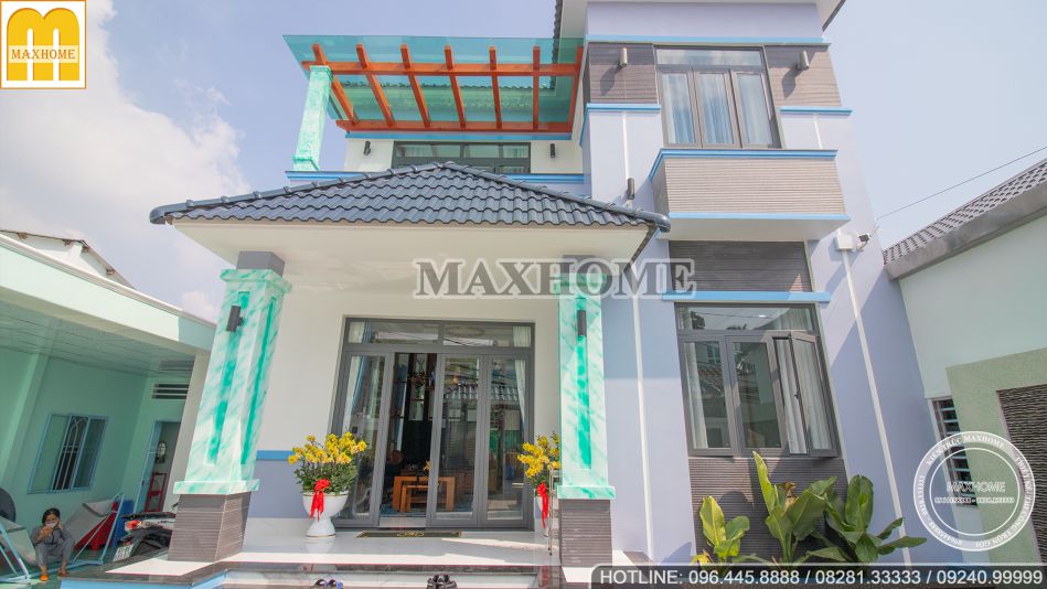 Mẫu nhà mái Nhật 8x13m không thể bỏ qua | MH00233