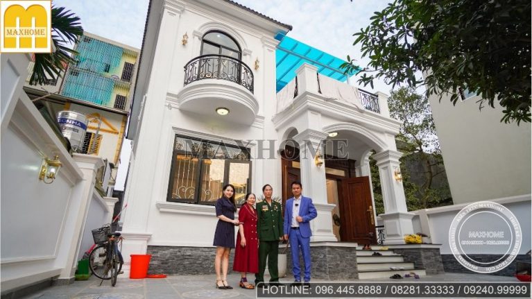 Mẫu nhà 2 tầng siêu khủng giá 3 tỷ tại Hà Nội | Anh Việt