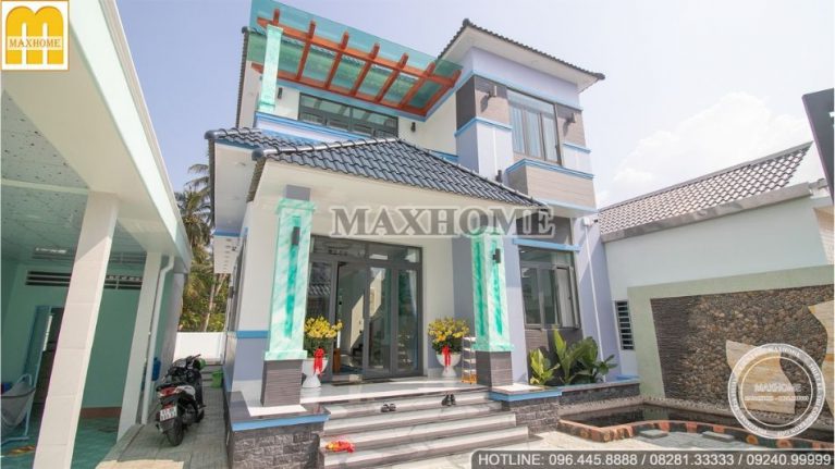 Mẫu nhà mái Nhật 8x13m không thể bỏ qua | MH00233