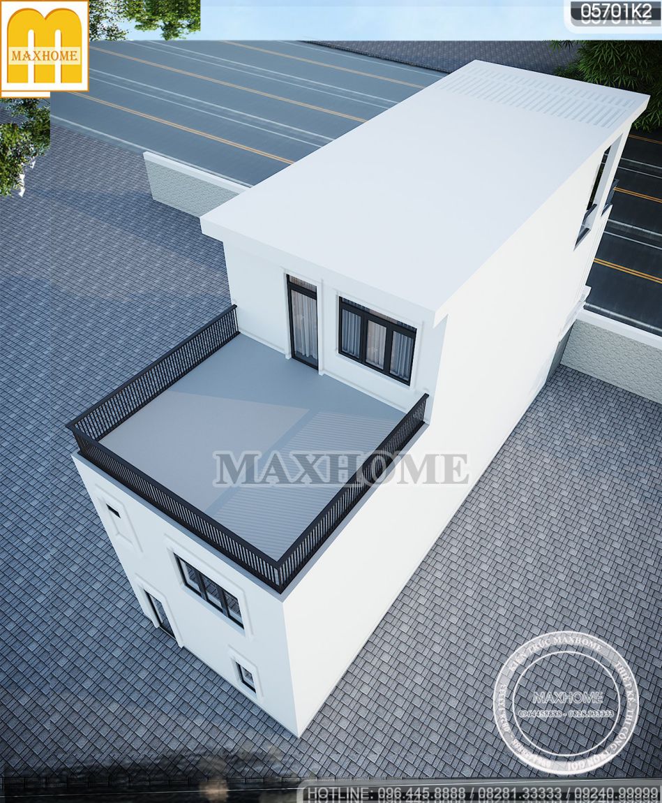 Nhà mái bằng siêu đẹp và cực hiện đại tại Ninh Bình | MH00837