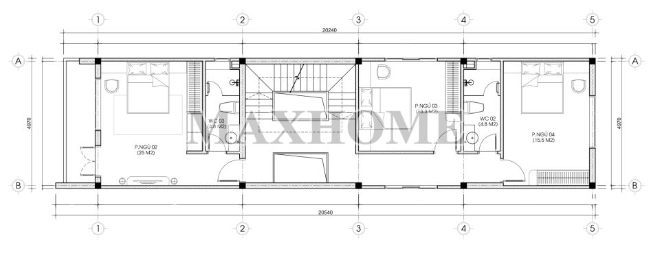 Siêu phẩm mẫu nhà phố Hot nhất tại Hà Nội | MH00821