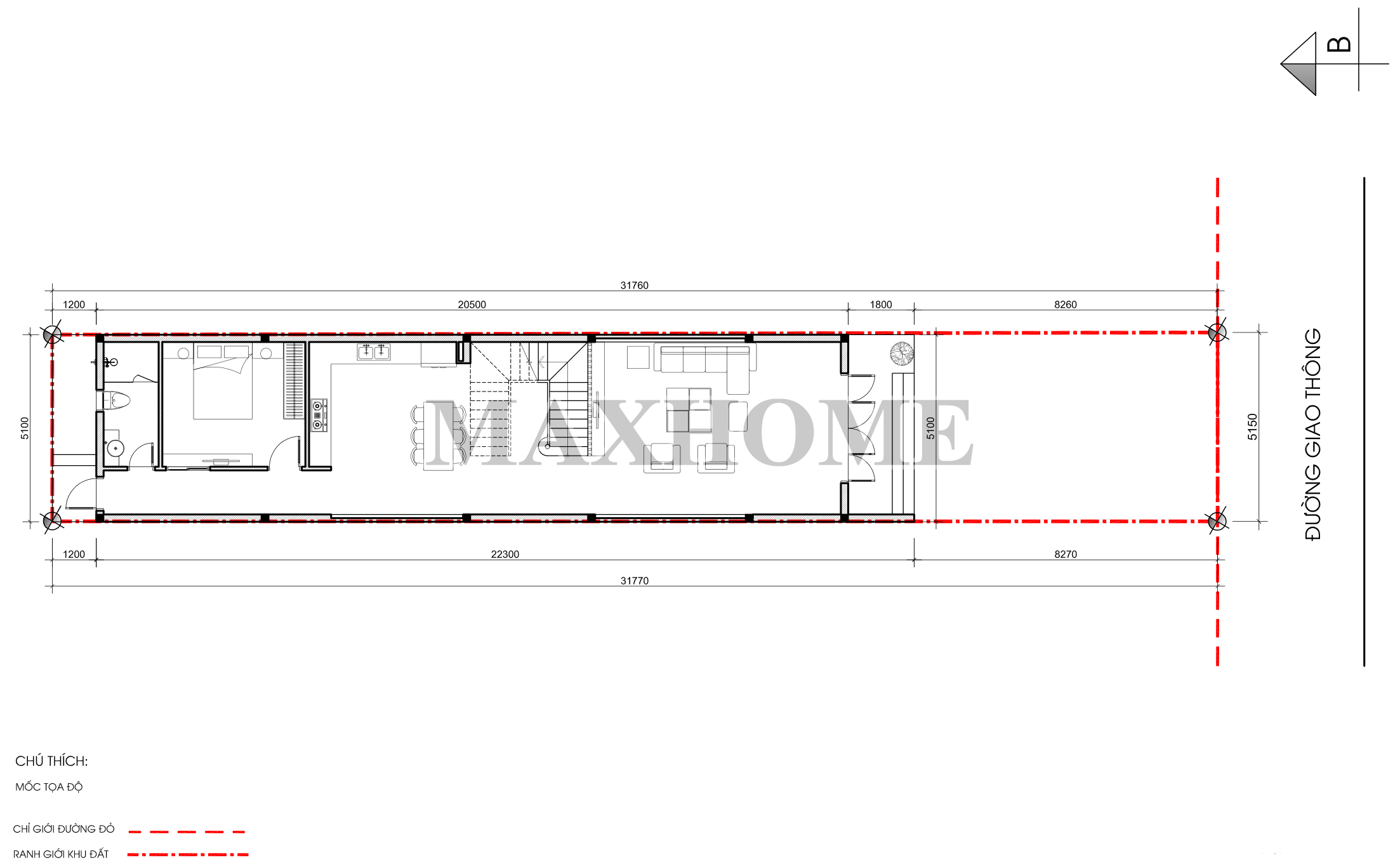 Siêu phẩm mẫu nhà mái bằng Hot nhất hiện nay | MH00878