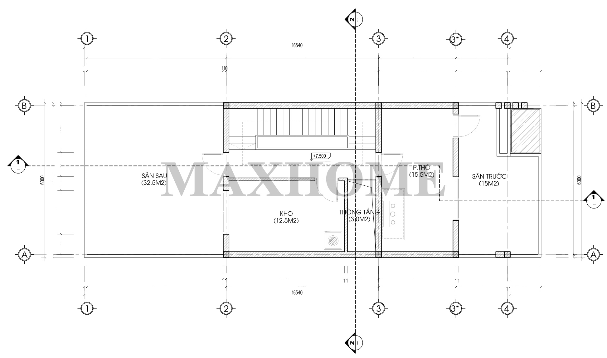 Nhà mái bằng siêu đẹp và cực hiện đại tại Ninh Bình | MH00837