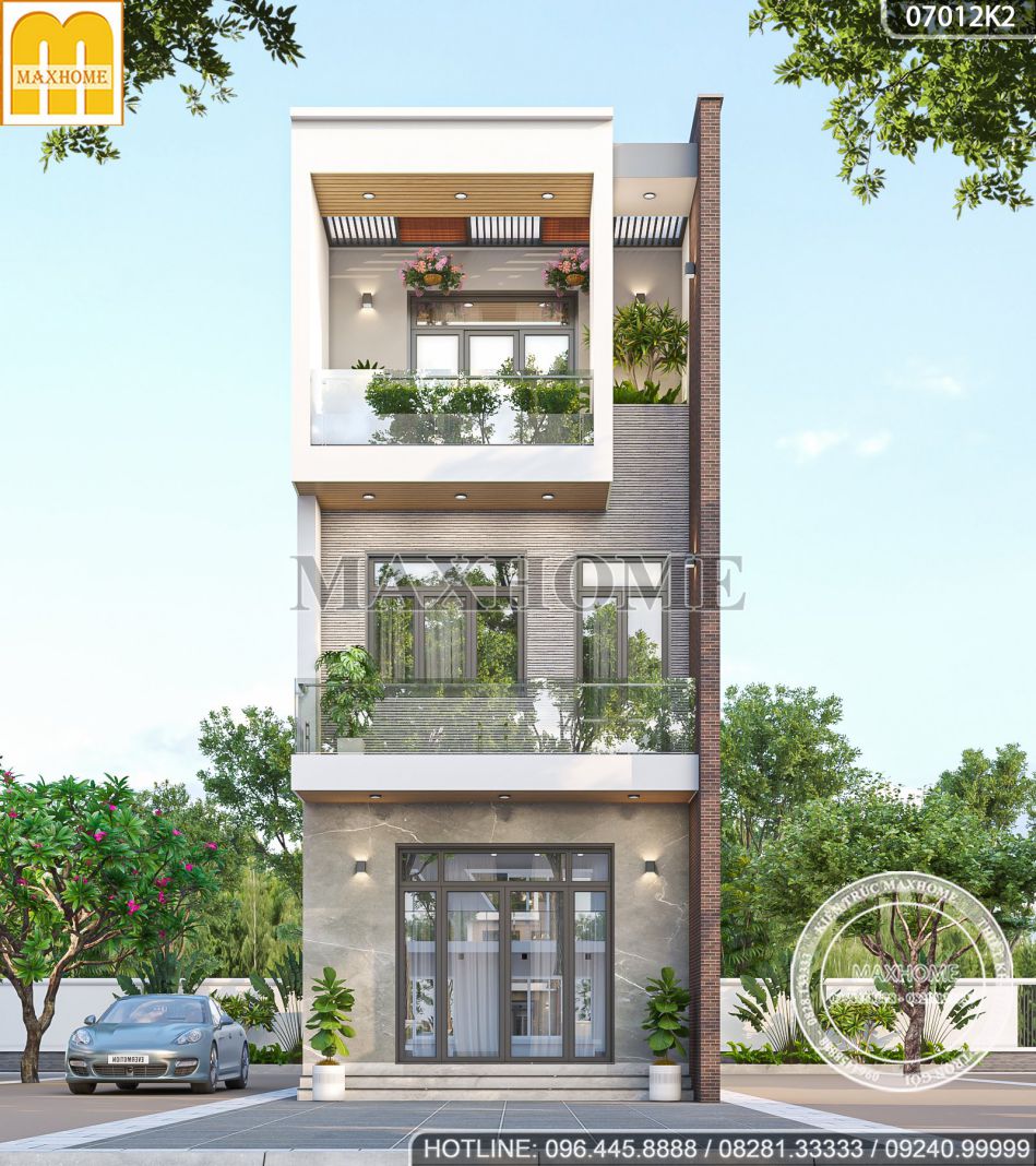 Siêu phẩm mẫu nhà phố Hot nhất tại Hà Nội | MH00821
