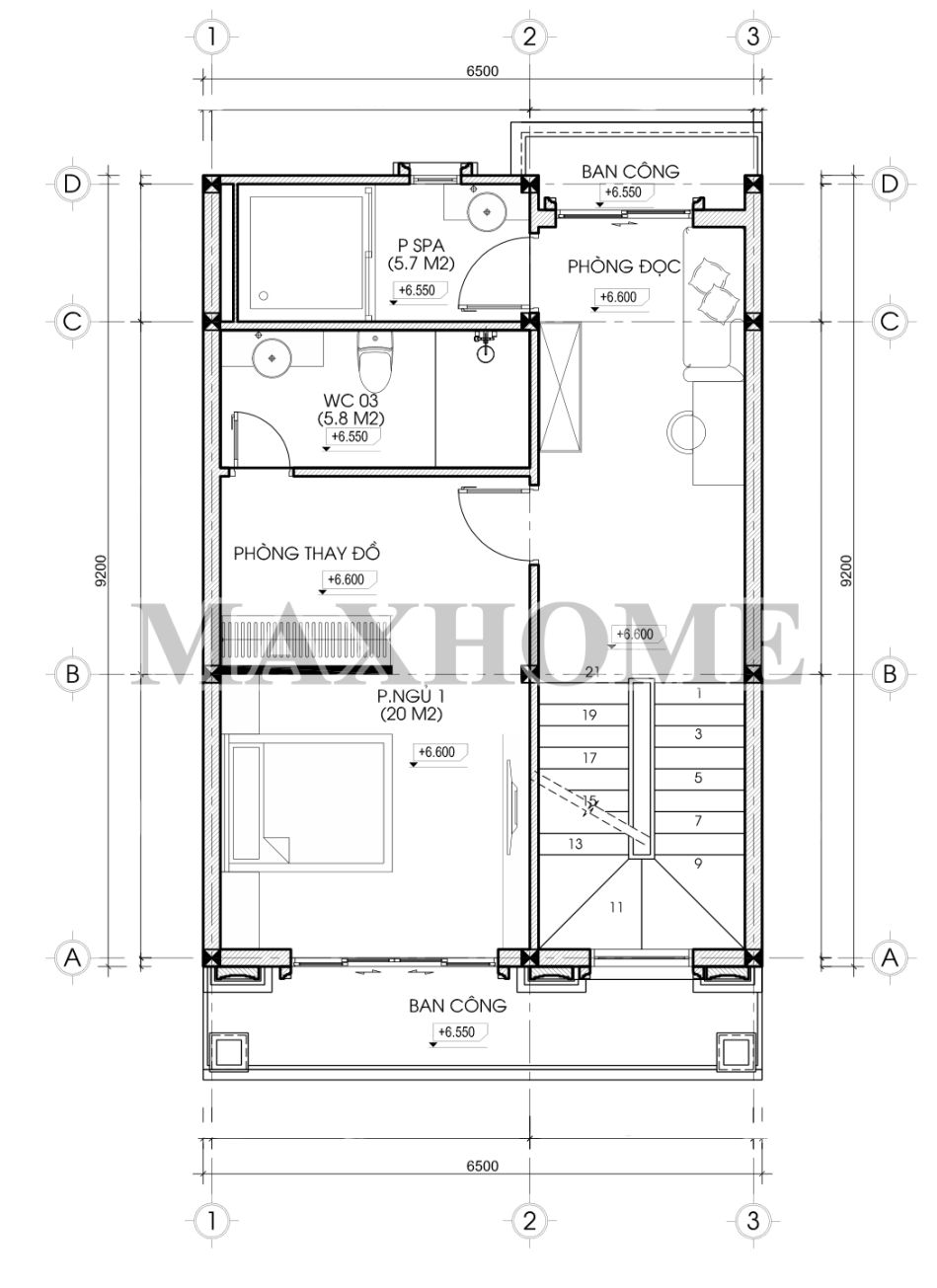 Mẫu nhà tầng hiện đại không thể bỏ qua trong năm 2022 | MH00410
