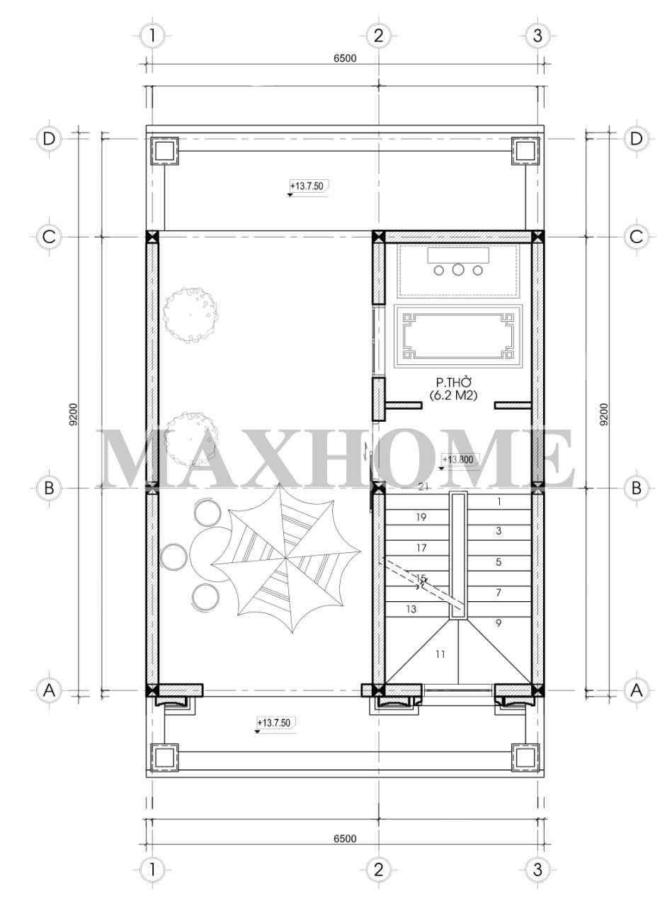 Mẫu nhà tầng hiện đại không thể bỏ qua trong năm 2022 | MH00410