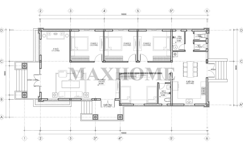 Tham quan mẫu nhà vườn Mái Thái cực đẹp tại Bình Dương | MH00605