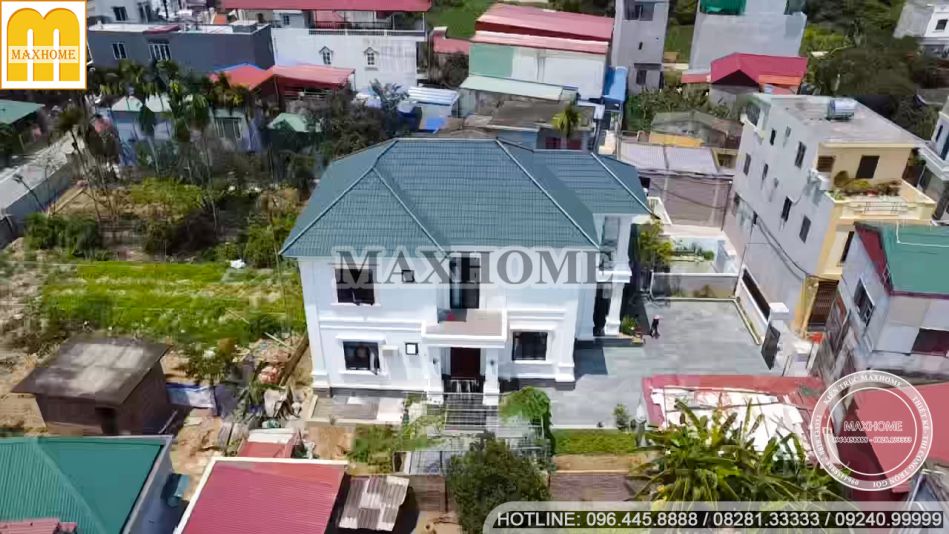 Tham quan công trình mẫu nhà 2 tầng mái Nhật đẹp tại Hải Phòng