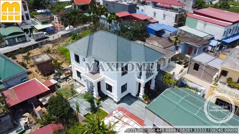 Tham quan công trình mẫu nhà 2 tầng mái Nhật đẹp tại Hải Phòng