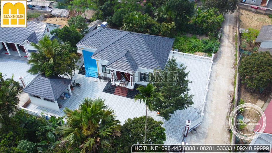 Mẫu nhà vườn mái Nhật đầy đủ tiện nghi đến từ Maxhome