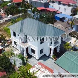 Tham quan công trình mẫu nhà 2 tầng mái Nhật đẹp tại Hải Phòng