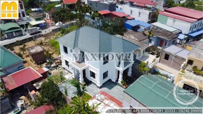 Tham quan công trình mẫu nhà 2 tầng mái Nhật đẹp tại Hải Phòng