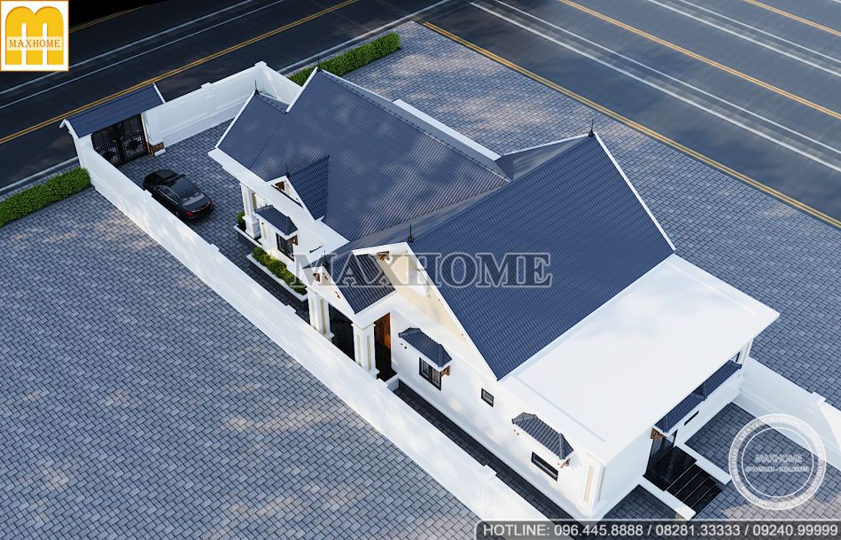 Tham quan mẫu nhà vườn Mái Thái cực đẹp tại Bình Dương | MH00605