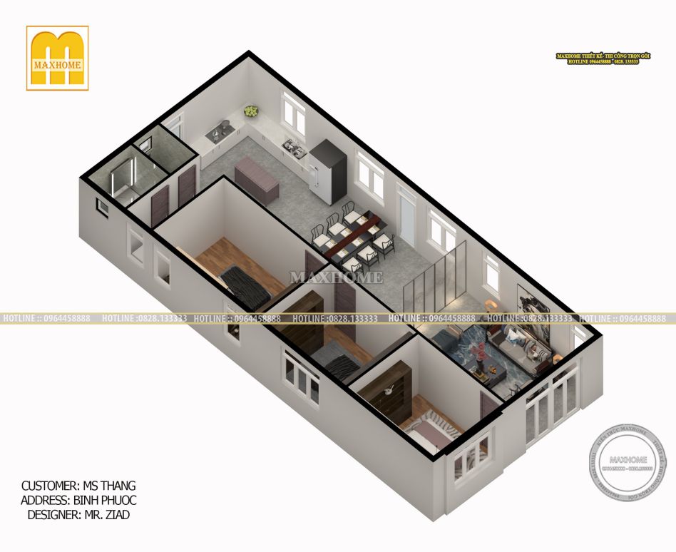 Biệt thự nhà vườn mang phong cách hiện đại | MH00221