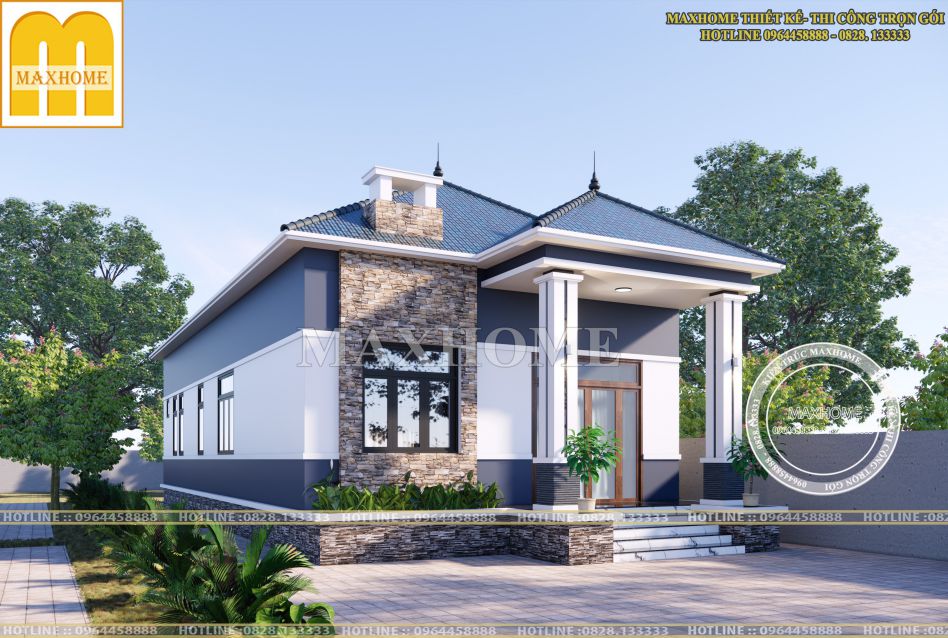 Biệt thự nhà vườn mang phong cách hiện đại | MH00221