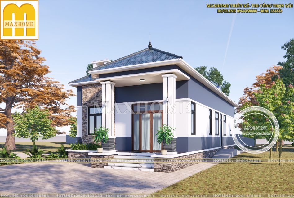 Biệt thự nhà vườn mang phong cách hiện đại | MH00221