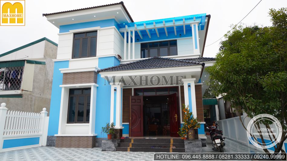 Trọn gói chỉ từ 1,4 tỷ mẫu nhà đẹp 2 tầng Mái Nhật ở Phú Thọ