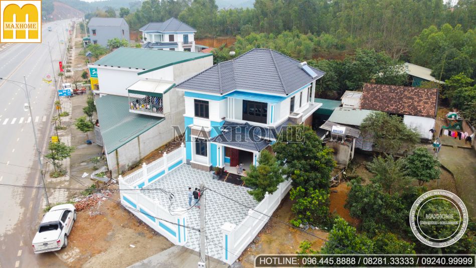 Trọn gói chỉ từ 1,4 tỷ mẫu nhà đẹp 2 tầng Mái Nhật ở Phú Thọ