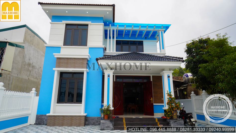 Trọn gói chỉ từ 1,4 tỷ mẫu nhà đẹp 2 tầng Mái Nhật ở Phú Thọ