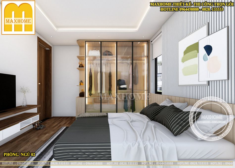 Mẫu nhà 2 tầng mái Nhật quá đẹp và tinh tế ở Trà Vinh | MH00432