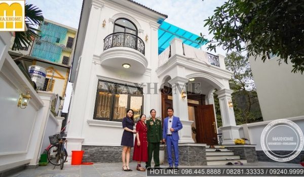 Mẫu nhà 2 tầng siêu khủng giá 3 tỷ tại Hà Nội | Anh Việt